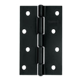 Bisagra Rectangular 4' Negra, Hermex