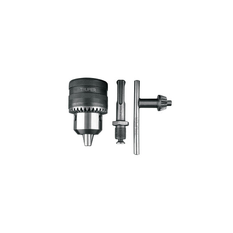 Broquero 1/2' con llave y adaptador SDS Plus, Truper