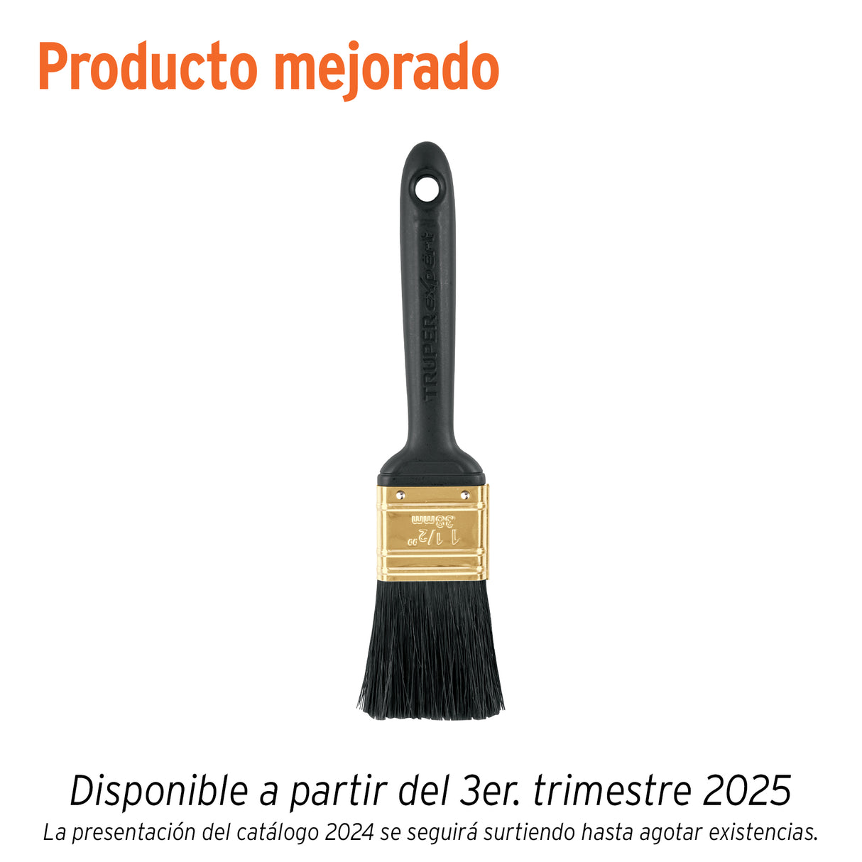 Brocha Profesional de 1-1/2' Mango de Plástico, Expert