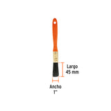 Brocha Profesional de 1/2' con Mango de Plástico, Truper