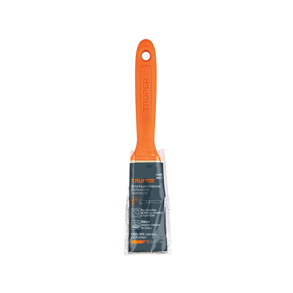 Brocha Profesional de 1' con Mango de Plástico, Truper