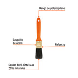 Brocha Profesional de 1' con Mango de Plástico, Truper