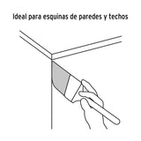 Brocha Cerdas Sintéticas 3' Corte Angular, Mango de Madera