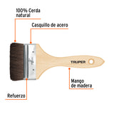 Brocha Pelo de Camello de 3' con Mango de Madera, Truper