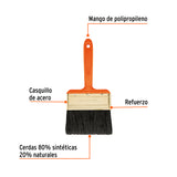 Brocha Profesional de 4' con Mango de Plástico, Truper