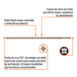 Broca SDS Ma X de 1-1/4 X 36', Truper