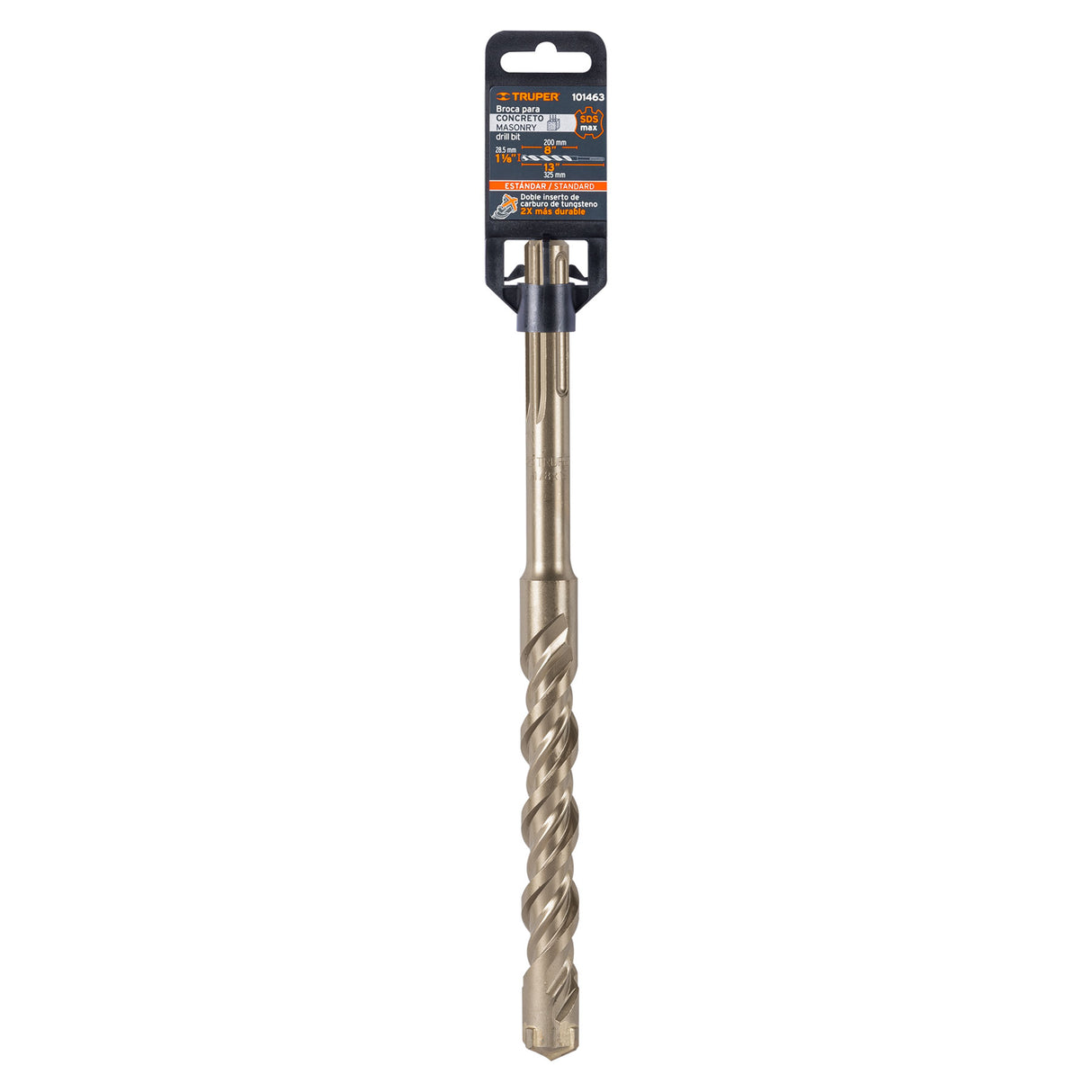 Broca SDS Ma X de 1-1/8 X 13', Truper