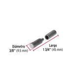 Bisagra Tubular Soldable de 3/8', Hermex