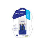 Cargador de Pilas, Aa, Aaa y 9 V Incluye 2 Pilas Aaa, Volteck