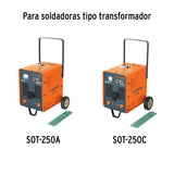 Cables con Pinza a Tierra para SOT-250 a y 250C, 250 a, Truper
