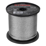Metro de Cable Flexible 3/32' de Acero 7X19 Hilos, 75 m