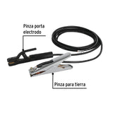 Cables con Pinzas para Soldadoras de Arco y Ada-solt, Pretul