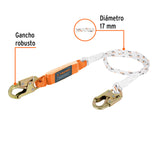 Línea de Vida 1.8M Cuerda Poliéster, Absorbedor Impacto, Ansi