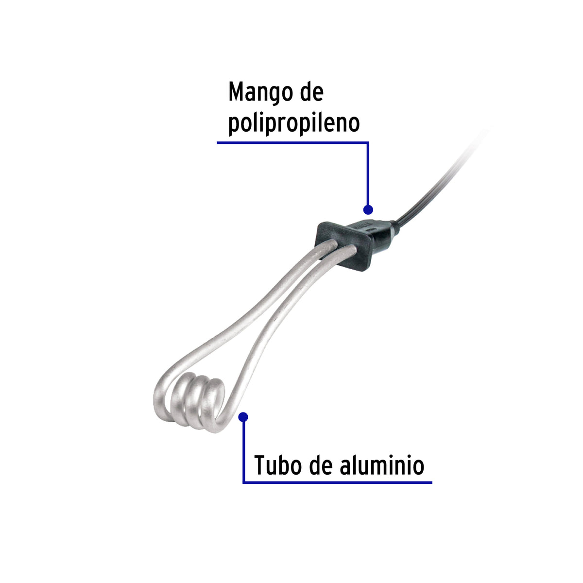 Calentador de Inmersión para Agua #3 de 12 L, 600 W, Volteck