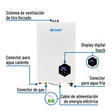 Calentador Instantáneo Modulante, 14 L, 2 Serv, Gas Lp, Foset