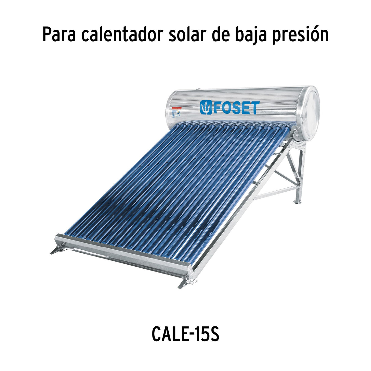 Caja C/15 Tubos para Calentador Solar CALE-15S, Foset