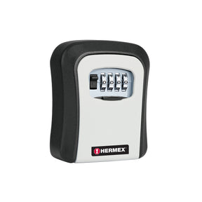 Caja de combinación guardallaves para pared, 12 cm, Hermex