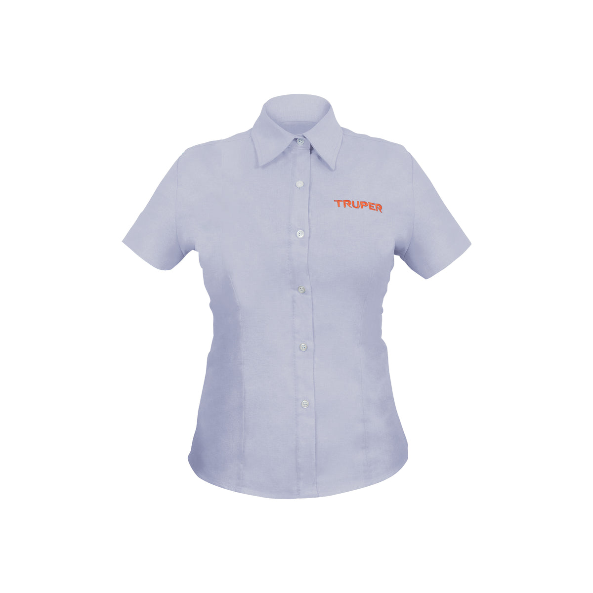 Camisa Manga Corta para Mujer, Azul, g, Truper – Cadena 24
