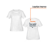 Playera Cuello Redondo para Mujer, Blanca, m, Truper