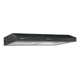 Campana Extractora 75 cm, Empotrable, Negra, Foset