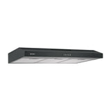 Campana Extractora 80 cm, Empotrable, Negra, Foset