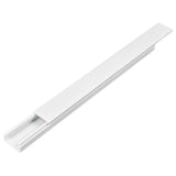 Canaleta de 1 Vía 10 X 20 mm, con Adhesivo, Volteck