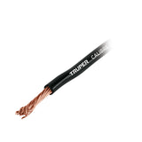 Carrete con 2.5 m de Cable Primario Negro Calibre 10, Truper