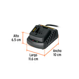Cargador de Baterías de Ion Litio 20 V, Pretul