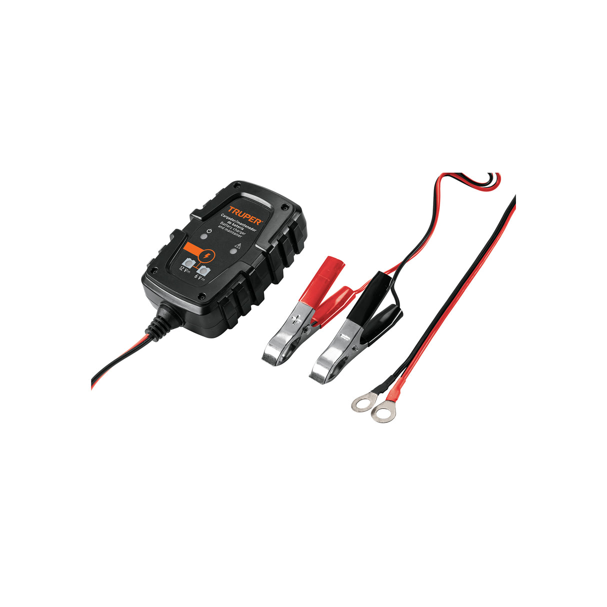 Cargador/Mantenedor de 1 a para Baterías de 6/12 V, Truper