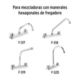 Bolsa con 2 Cartuchos Cerámicos para Mezcladoras, Foset