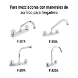 Bolsa con 2 Cartuchos Cerámicos para Mezcladoras, Foset