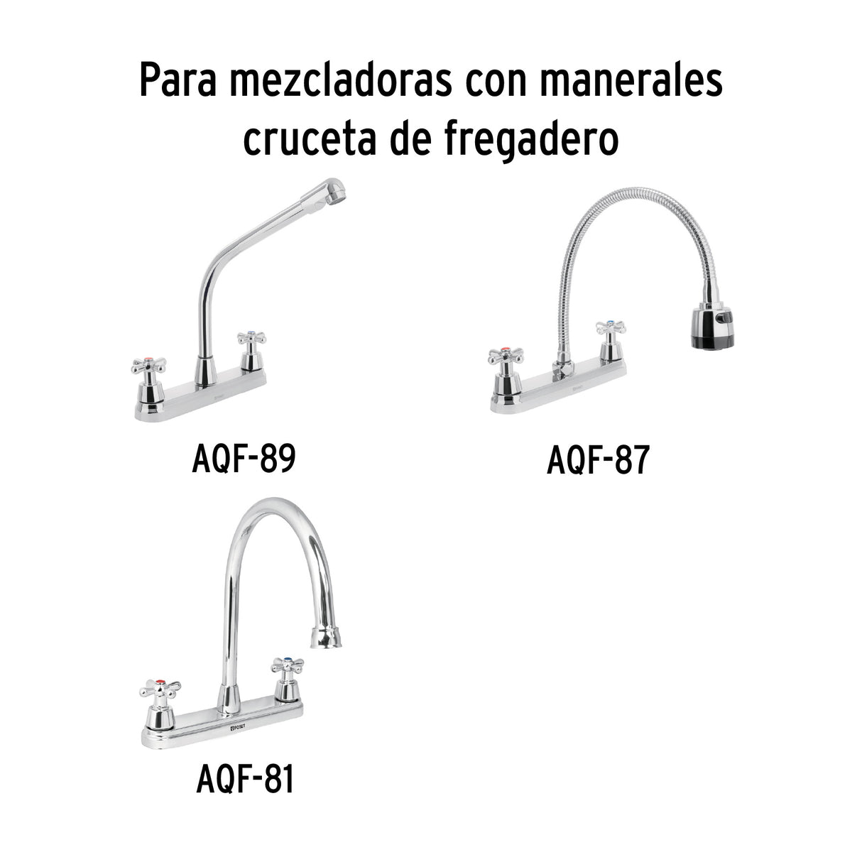 Bolsa con 2 Cartuchos Cerámicos para Mezcladoras, Foset
