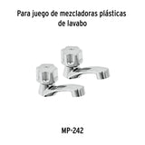 Bolsa con 2 Cartuchos Cerámicos para Mezcladoras Plásticas