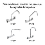 Bolsa con 2 Cartuchos Cerámicos para Mezcladoras Plásticas