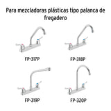 Bolsa con 2 Cartuchos Cerámicos para Mezcladoras Plásticas