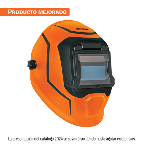 Careta electrónica para soldar, 9-13, panel digital, Truper