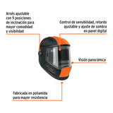Careta Electrónica para Soldar, 9-13, Panel Digital, Expert