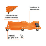 Cama de Plástico 40' para Mecánico, Truper