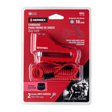 Candado para Freno de Disco Motocicleta, 10 mm, Hermex