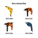 Bolsa con 2 Carbones para Rotomartillos y Taladro Grupo3, Truper