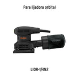 Bolsa con 2 Carbones de Repuesto para LIOR-1/4N2, Truper
