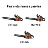 Carburador para Motosierras a gasolinaMOT-4520/4518/4516 Truper