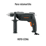 Bolsa con 2 Carbones de Repuesto para ROTO-1/2N6, Truper