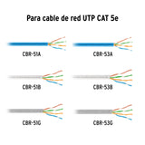 Plug RJ45 CAT5E, Bolsa con 20 Piezas, Volteck