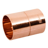 Cople de Cobre 1-1/4', con Ranura, Foset