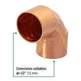 Codo 90° de Cobre 1/2', Foset Basic