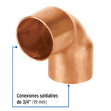 Codo 90° de Cobre 3/4', Foset Basic