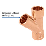 Yee Sencilla de Cobre 1/2', Foset