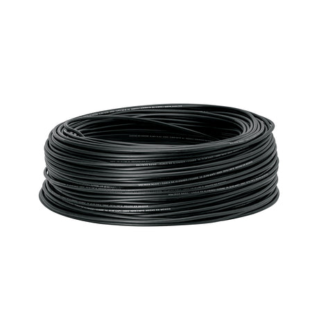 Rollo de 100 metros de cable THW CCA 14 AWG negro, Basic