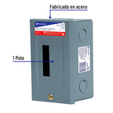 Centro de Carga de Sobreponer, 1 Polo, Volteck